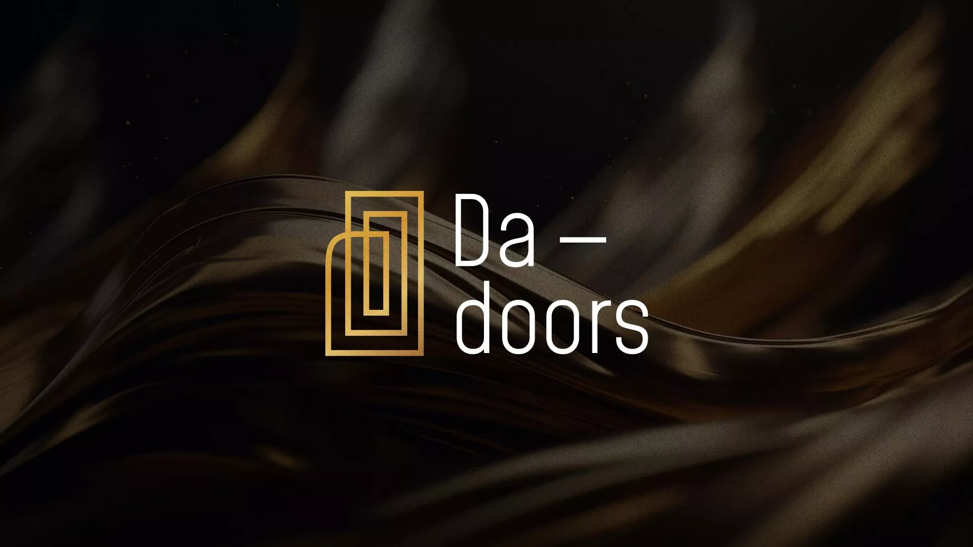 Разработка логотипа для компании «DA-DOORS» в Высоцке